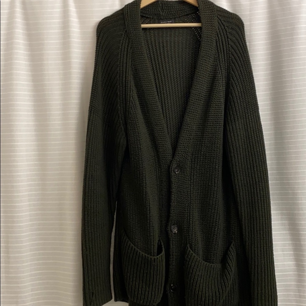 Zara over-sized long cardigan